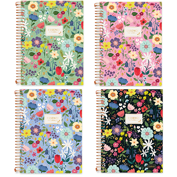 Caderno Colegial 10M Essence 160 folhas Cadersil