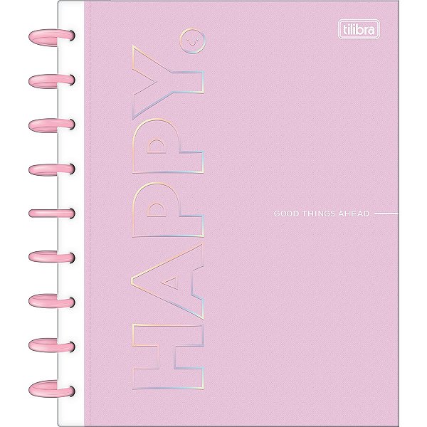 CADERNO DE DISCO COLEGIAL TILIDISCO HAPPY 1M TILIBRA