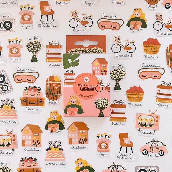 ADESIVO NA CAIXINHA BUENDIA