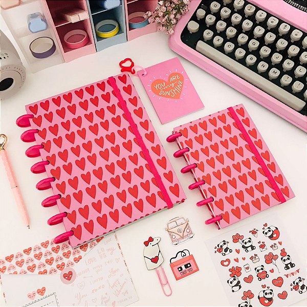 Caderno de Disco A5 Amor Buendia