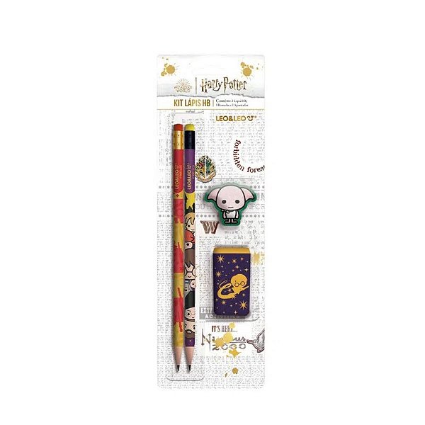 KIT ESCOLAR HARRY POTTER 4PC LEOELEO 71625