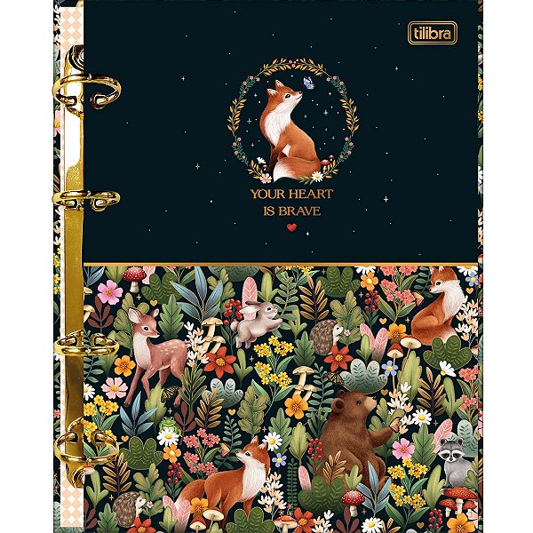 Caderno Argolado Colegial Loveland 80 Folhas Tilibra