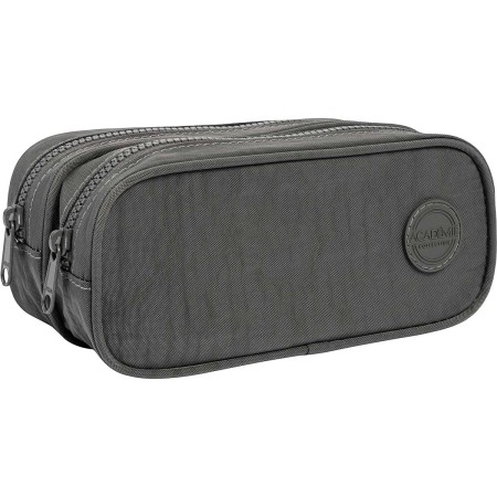 ESTOJO DUPLO GRANDE YOUNG CINZA TILIBRA 338206