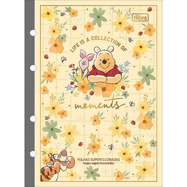 MONOBLOCO COLEGIAL DECORADO POOH 80F TILIBRA