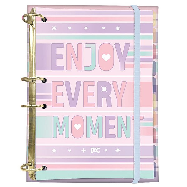 CADERNO ARGOLADO COLEGIAL ENJOY DAC 4562