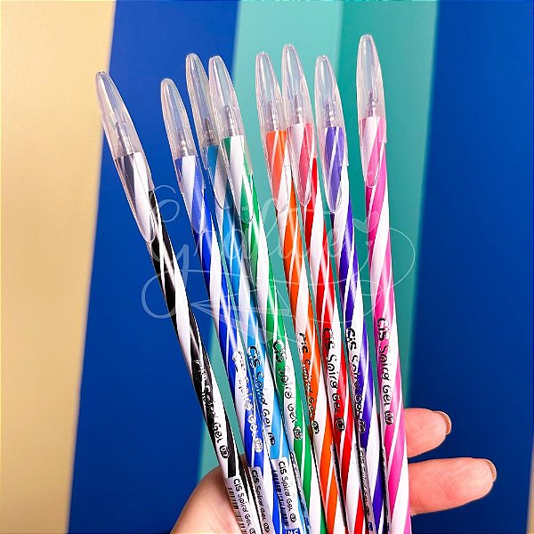 Caneta Gel CIS SPIRO 0.7mm Avulsa