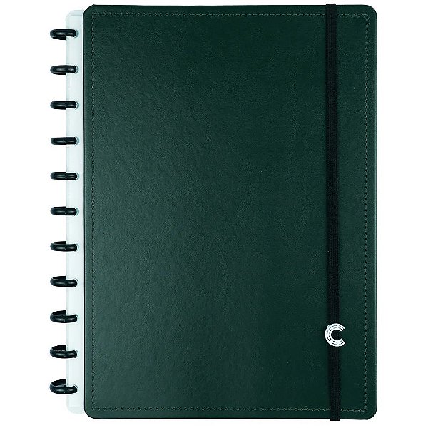 CADERNO INTELIGENTE DARK GREEN 80 FOLHAS