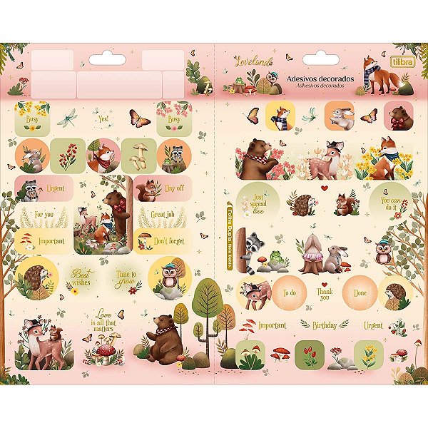 Adesivo Decorado Duplo G Loveland TILIBRA