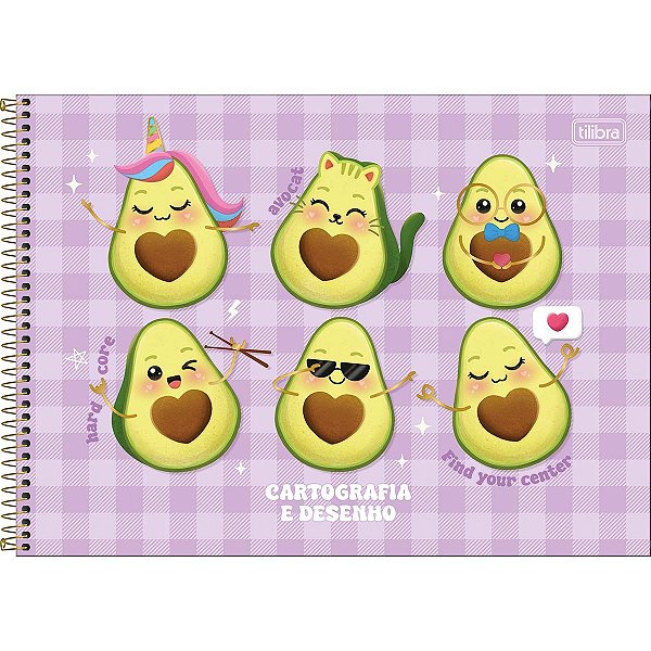 CADERNO DE DESENHO ABACUTE 80F TILIBRA