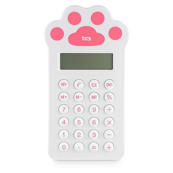 Calculadora Mini Holic Pets 8 Dígitos TRIS 905369