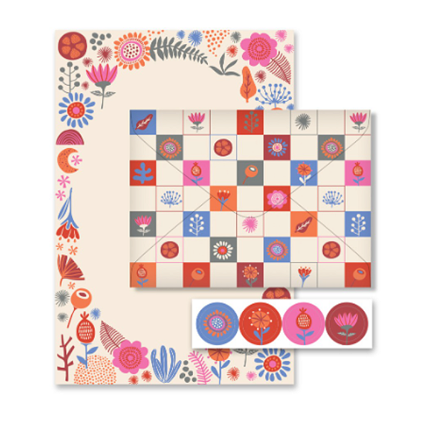 Papel de Carta c/4 unid Organica Fina Ideia