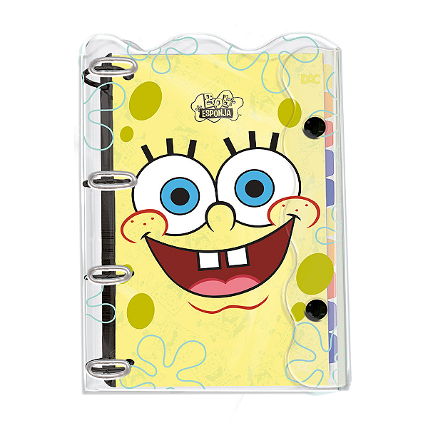 Caderno Argolado Universitário Bob Esponja DAC 5145