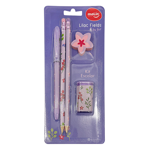 KIT ESCOLAR BY SOF C/5PCS MOLIN 31620