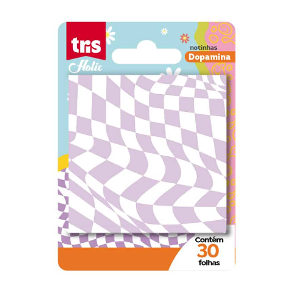 Bloco Adesivo Papel de Arroz Dopamina Euforia 30fls Tris 908155