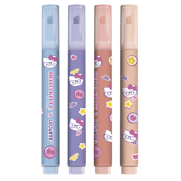 Marca Texto Hello Kitty 4 cores Leonora