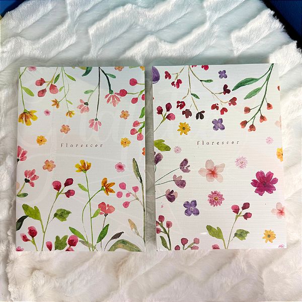 Caderno Sketchbook Livro A5 Florescer Uniso