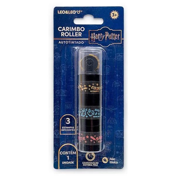 Carimbo Roller 3 Estampas Harry Potter Leonora