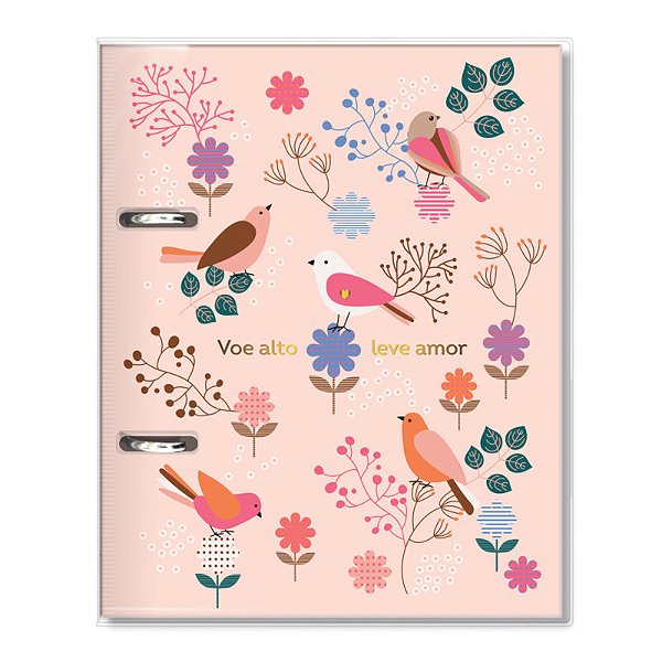 Caderno Argolado P Leve Amor Fina Ideia