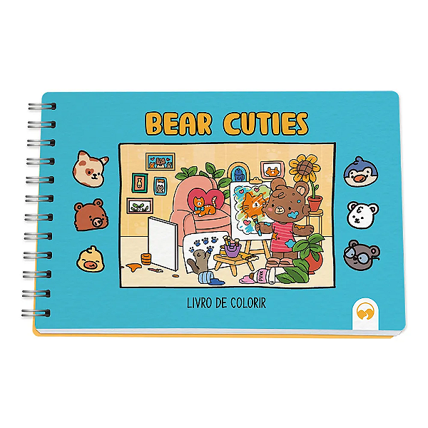 Livro de Colorir Bear Cuties