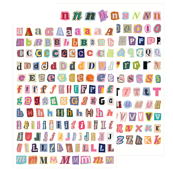 Adesivo Letras Grafitte