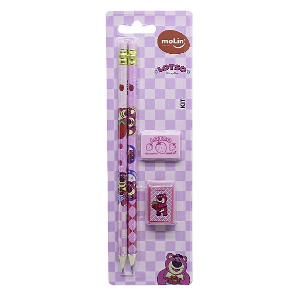 Kit Escolar Lotso 4pçs 40514 Molin