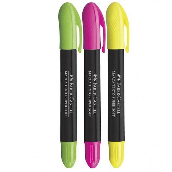 Marca Texto Gel Supersoft Faber-Castell