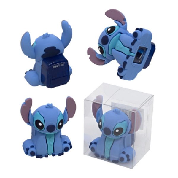 Apontador com depósito Stitch Molin
