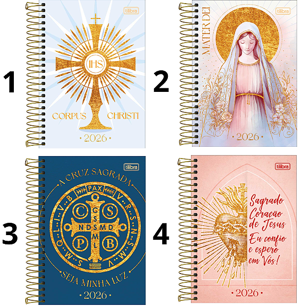 Agenda Espiral Biblica Meu Devocional 2026 Tilibra