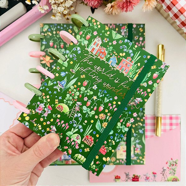 Caderno de Disco A6 Fazenda de Morangos Buendia