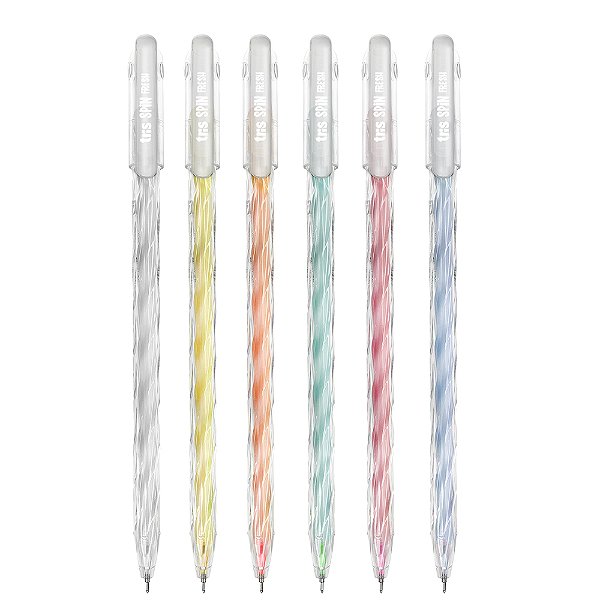 Caneta Gel Spin Fresh 0.6 Tris