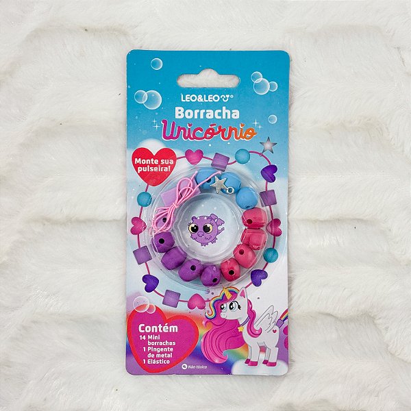 Borracha Monte a Sua Pulseira Unicórnio Leonora