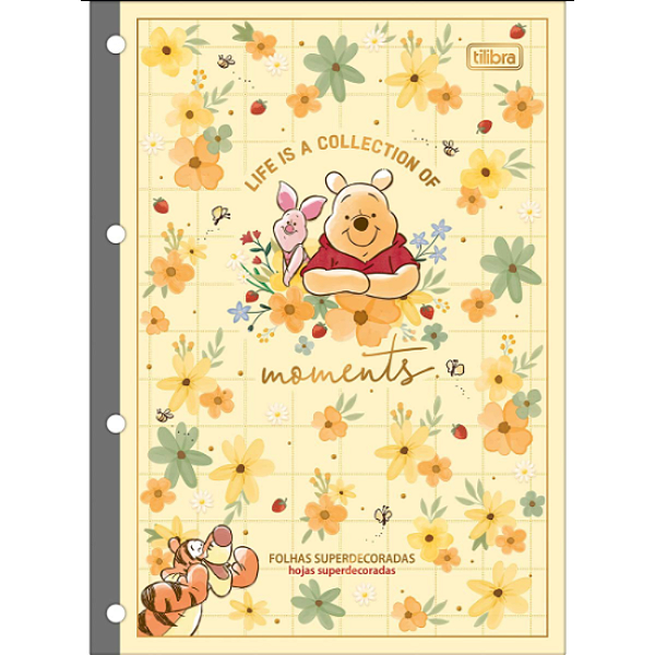 Monobloco Universitário Pooh 80F Tilibra