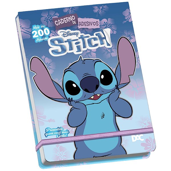 Caderno de Adesivos Stitch 5571 DAC