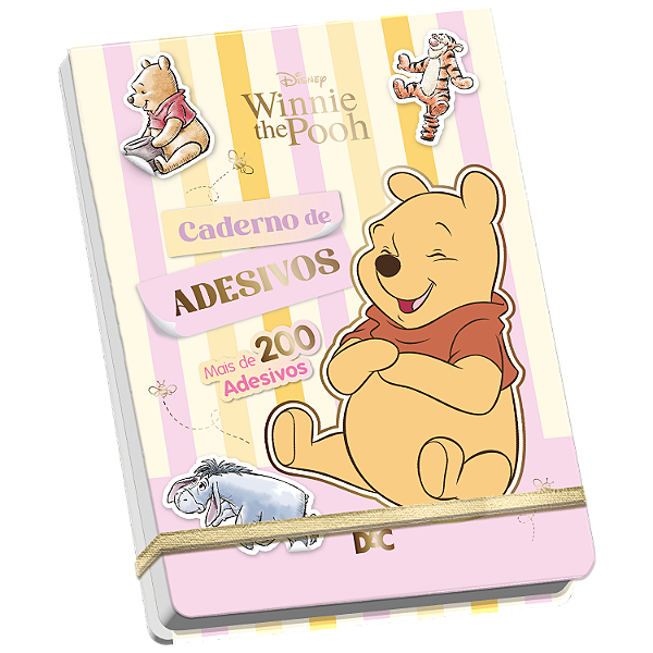 Caderno de Adesivos Pooh 5533 DAC