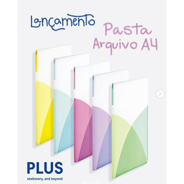 Pasta Catalogo Arquivo A4 Pentel
