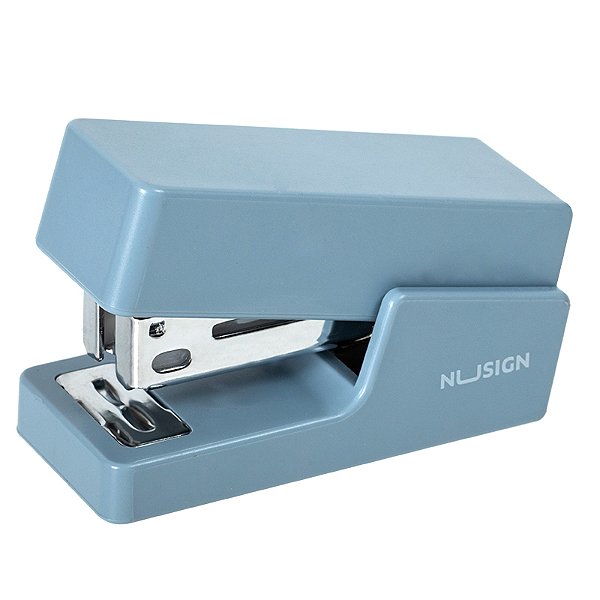 Mini Grampeador Nusign Azul 12fls Deli