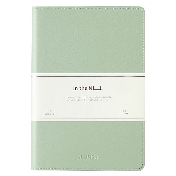Caderno A5 Couro NuSign Verde Deli