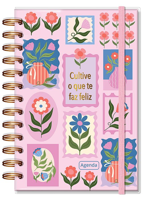 Agenda M 2026 Selinhos Fina Idéia
