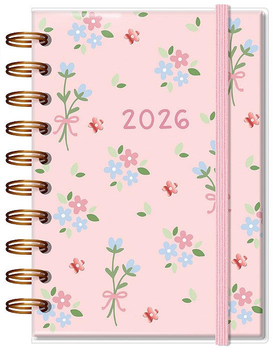 Agenda P 2026 Laços e Afetos by Sof Martins Fina Idéia