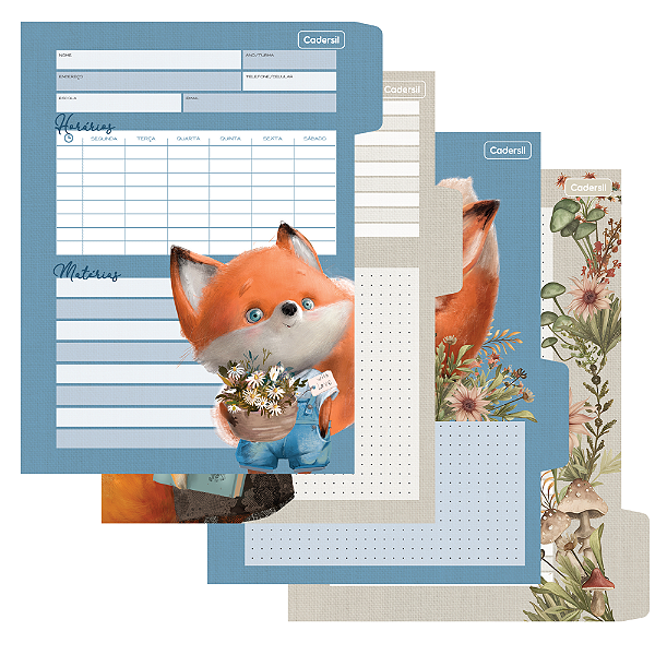 Divisória Colegial Woodland Cadersil