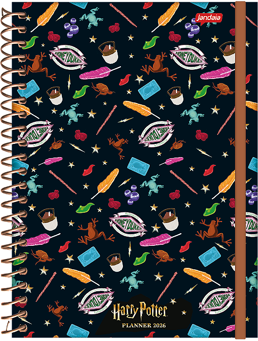 Planner Colegial 2026 Harry Potter Jandaia