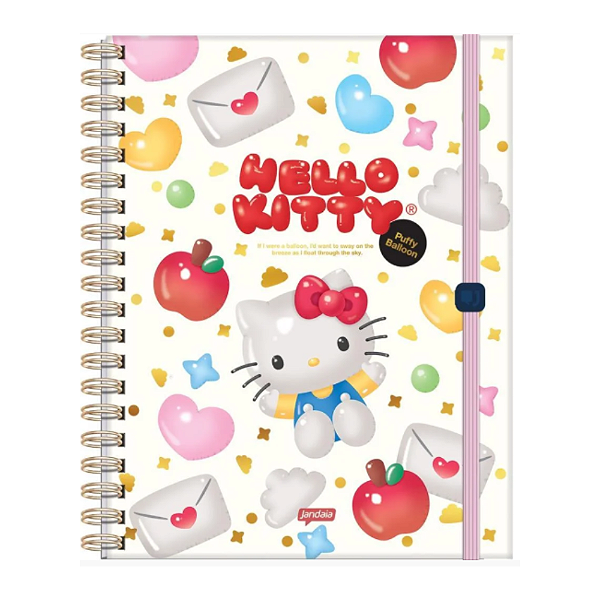 Caderno Neo Universitário Hello Kitty Jandaia