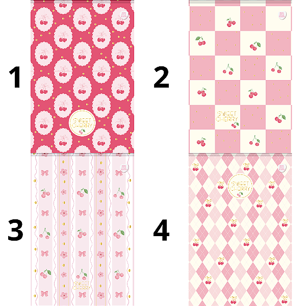 Bloco Vertical Sweet Cherry Animativa
