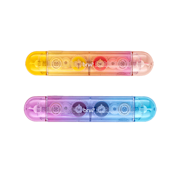 Fita Decorativa Colorida Ponta Dupla BRW