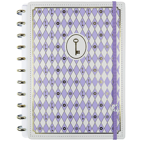 Caderno Inteligente Isa Ikkari Purple Key Grande