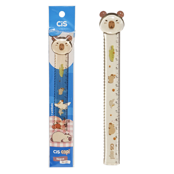 Régua Capivara 15cm Cis