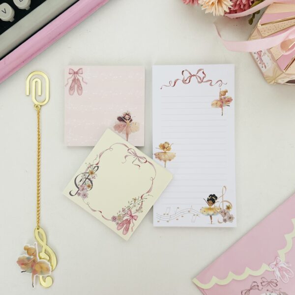 Trio de Bloquinhos Bailarinas Buendia