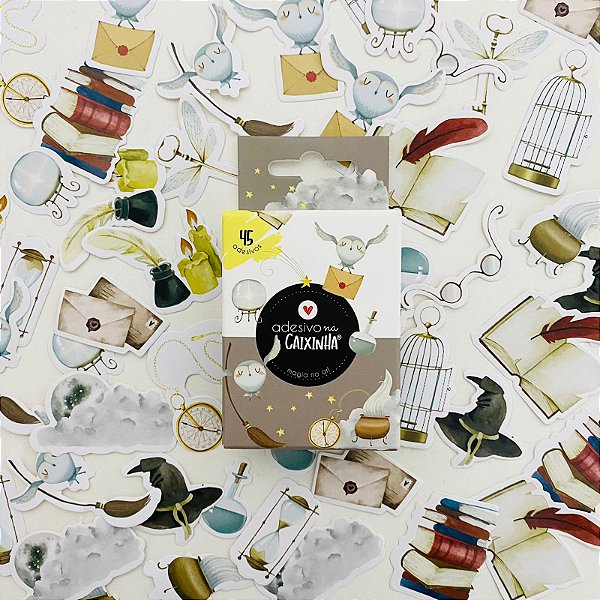 Adesivo na Caixinha Magia no Ar Buendia