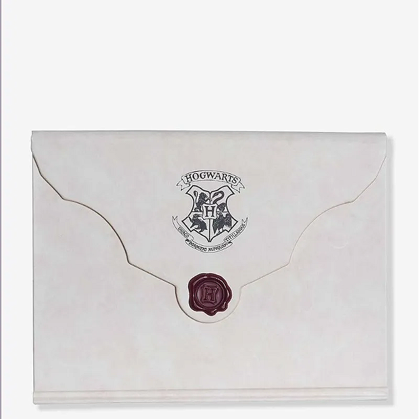 Caderno de Anotações Carta Hogwarts Zona Criativa