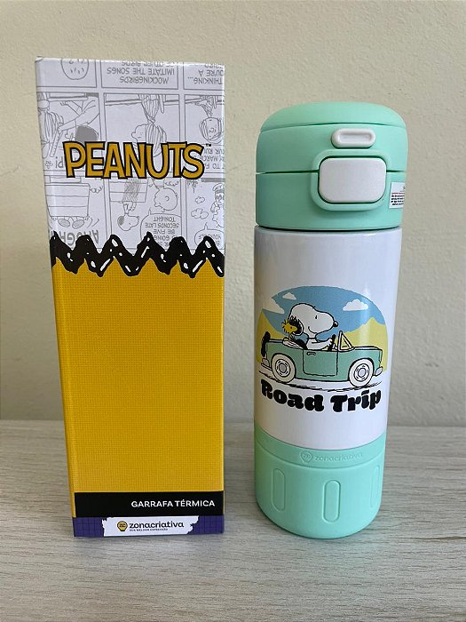 Garrafa Térmica Snoopy 450ml Zona Criativa